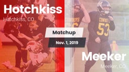 Matchup: Hotchkiss vs. Meeker  2019