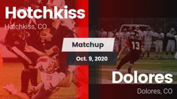 Matchup: Hotchkiss vs. Dolores  2020