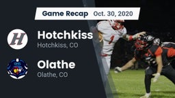 Recap: Hotchkiss  vs. Olathe  2020