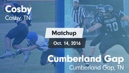 Matchup: Cosby vs. Cumberland Gap  2016