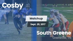 Matchup: Cosby vs. South Greene  2017