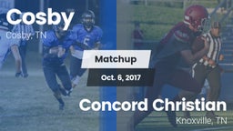 Matchup: Cosby vs. Concord Christian  2017