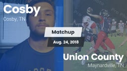 Matchup: Cosby vs. Union County  2018