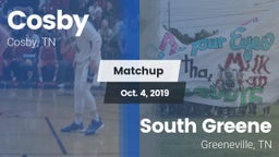 Matchup: Cosby vs. South Greene  2019