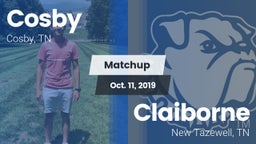 Matchup: Cosby vs. Claiborne  2019