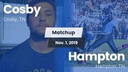 Matchup: Cosby vs. Hampton  2019