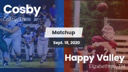 Matchup: Cosby vs. Happy Valley   2020
