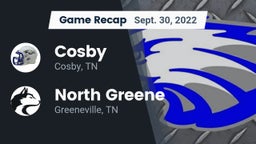 Recap: Cosby  vs. North Greene  2022
