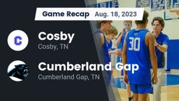 Recap: Cosby  vs. Cumberland Gap  2023