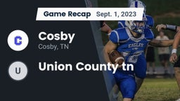 Recap: Cosby  vs. Union County  tn 2023