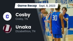 Recap: Cosby  vs. Unaka  2023