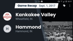 Recap: Kankakee Valley  vs. Hammond  2017