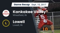 Recap: Kankakee Valley  vs. Lowell  2017