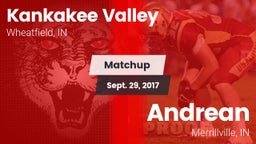 Matchup: Kankakee Valley vs. Andrean  2017
