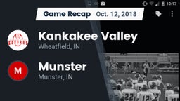 Recap: Kankakee Valley  vs. Munster  2018