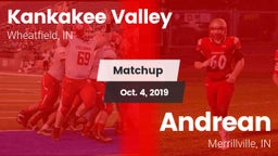 Matchup: Kankakee Valley vs. Andrean  2019