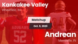 Matchup: Kankakee Valley vs. Andrean  2020