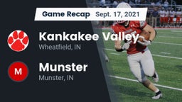 Recap: Kankakee Valley  vs. Munster  2021