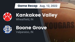 Recap: Kankakee Valley  vs. Boone Grove  2022
