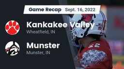 Recap: Kankakee Valley  vs. Munster  2022