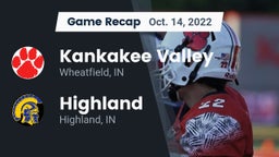 Recap: Kankakee Valley  vs. Highland  2022