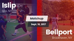 Matchup: Islip vs. Bellport  2017