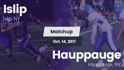 Matchup: Islip vs. Hauppauge  2017