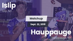 Matchup: Islip vs. Hauppauge  2018