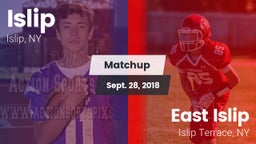 Matchup: Islip vs. East Islip  2018