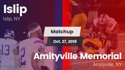 Matchup: Islip vs. Amityville Memorial  2018