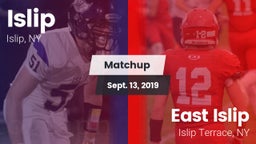 Matchup: Islip vs. East Islip  2019