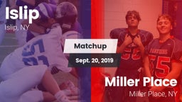 Matchup: Islip vs. Miller Place  2019