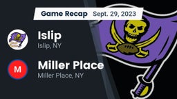 Recap: Islip  vs. Miller Place  2023