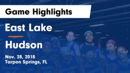 East Lake  vs Hudson Game Highlights - Nov. 28, 2018