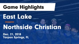 East Lake  vs Northside Christian Game Highlights - Dec. 21, 2018