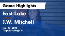 East Lake  vs J.W. Mitchell  Game Highlights - Jan. 17, 2020