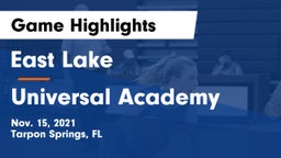East Lake  vs Universal Academy Game Highlights - Nov. 15, 2021