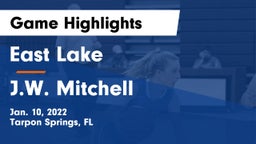 East Lake  vs J.W. Mitchell  Game Highlights - Jan. 10, 2022