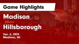 Madison  vs Hillsborough  Game Highlights - Jan. 6, 2024