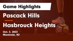 Pascack Hills  vs Hasbrouck Heights  Game Highlights - Oct. 2, 2022