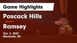 Pascack Hills  vs Ramsey  Game Highlights - Oct. 3, 2022
