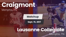 Matchup: Craigmont vs. Lausanne Collegiate  2017