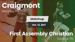 Matchup: Craigmont vs. First Assembly Christian  2017