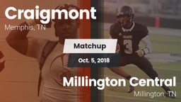 Matchup: Craigmont vs. Millington Central  2018