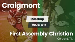 Matchup: Craigmont vs. First Assembly Christian  2018