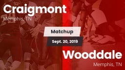 Matchup: Craigmont vs. Wooddale  2019