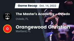 Recap: The Master's Academy - Oviedo vs. Orangewood Christian  2022