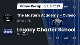 Recap: The Master's Academy - Oviedo vs. Legacy Charter School 2023