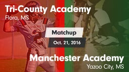 Matchup: Tri-County Academy vs. Manchester Academy  2016