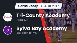 Recap: Tri-County Academy  vs. Sylva Bay Academy  2017